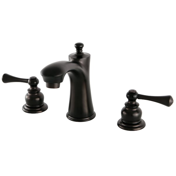 Kingston Brass 8" Widespread Bathroom Faucet, Oil Rubbed Bronze KB7965BL - main